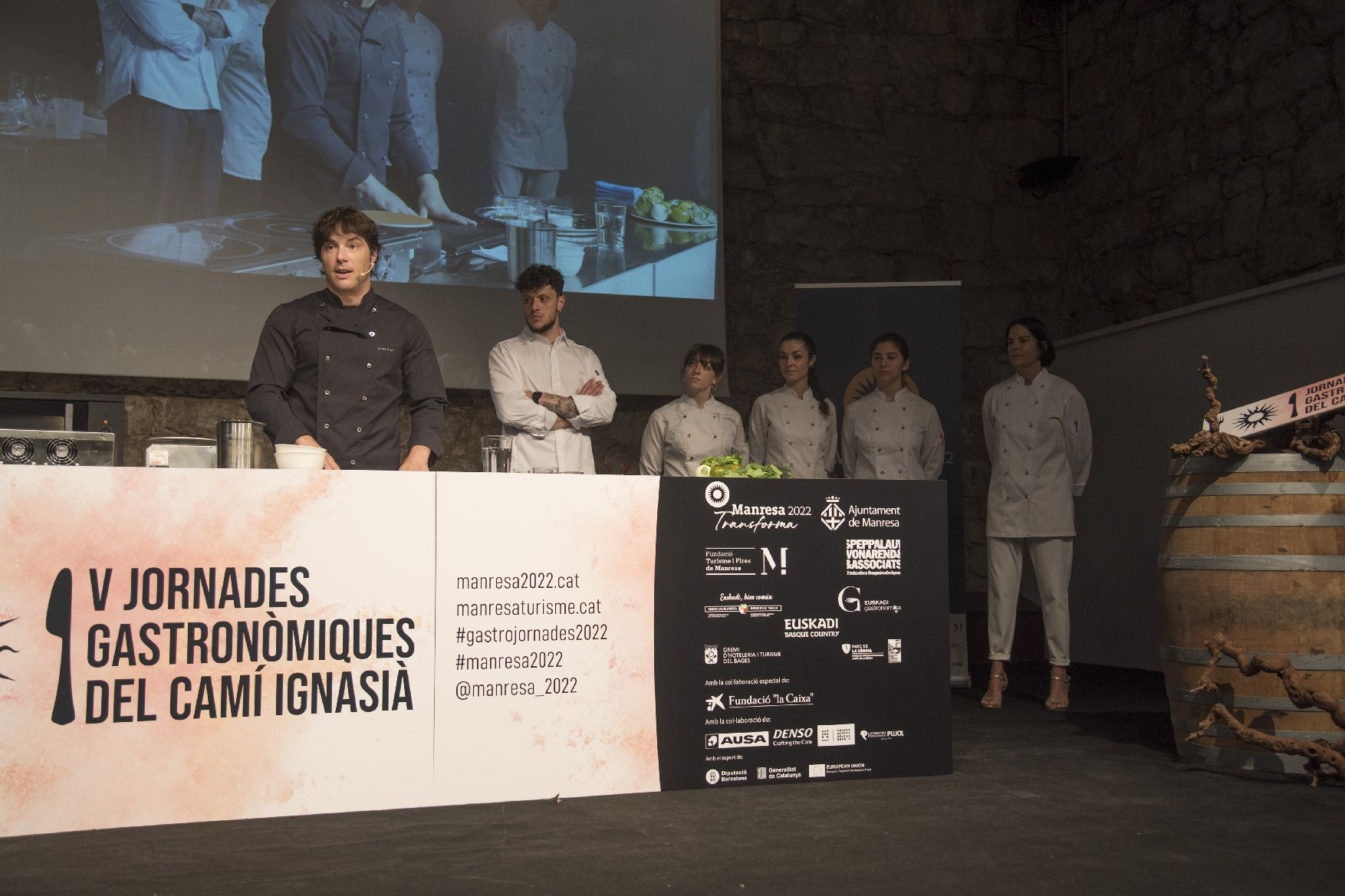 Totes les imatges de les Jornades Gastronòmiques del Camí Ignasià, amb Jordi Cruz i  Ada Parellada