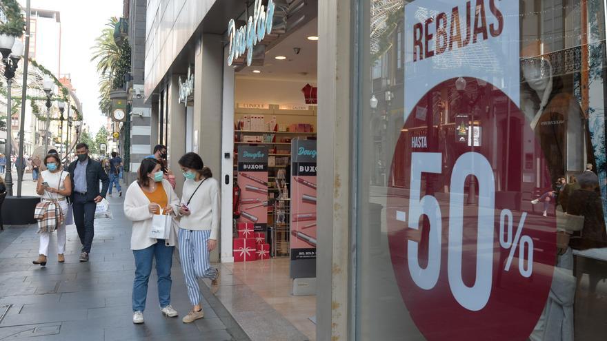 Rebajas en la calle Triana