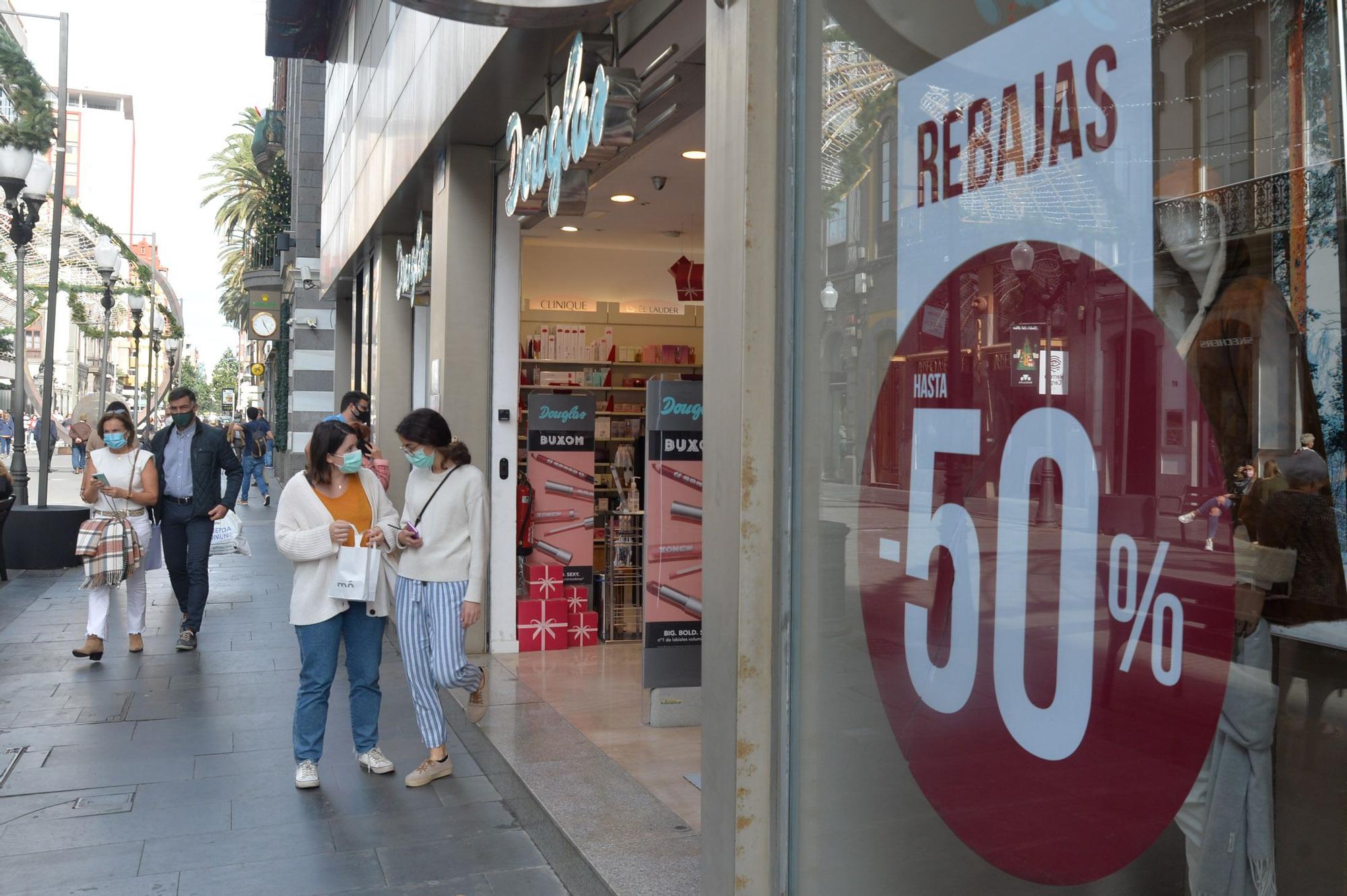 Rebajas en la calle Triana