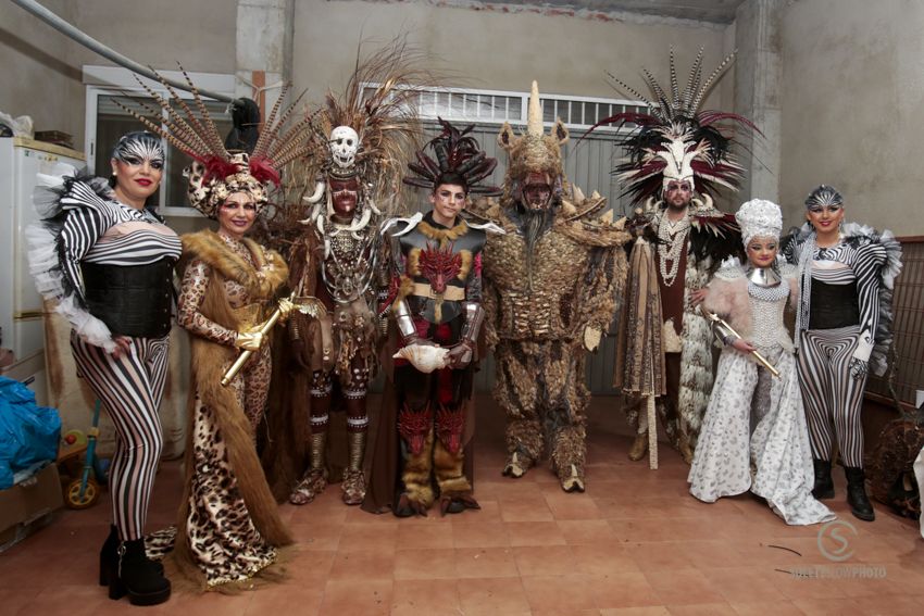 Suelta de la Mussona en el Carnaval de Águilas