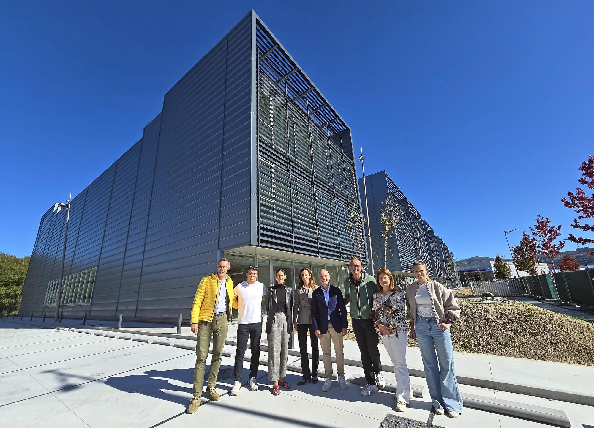 Visita a las nuevas naves de la Zona Franca para empresas tecnológicas en Pordo do Molle