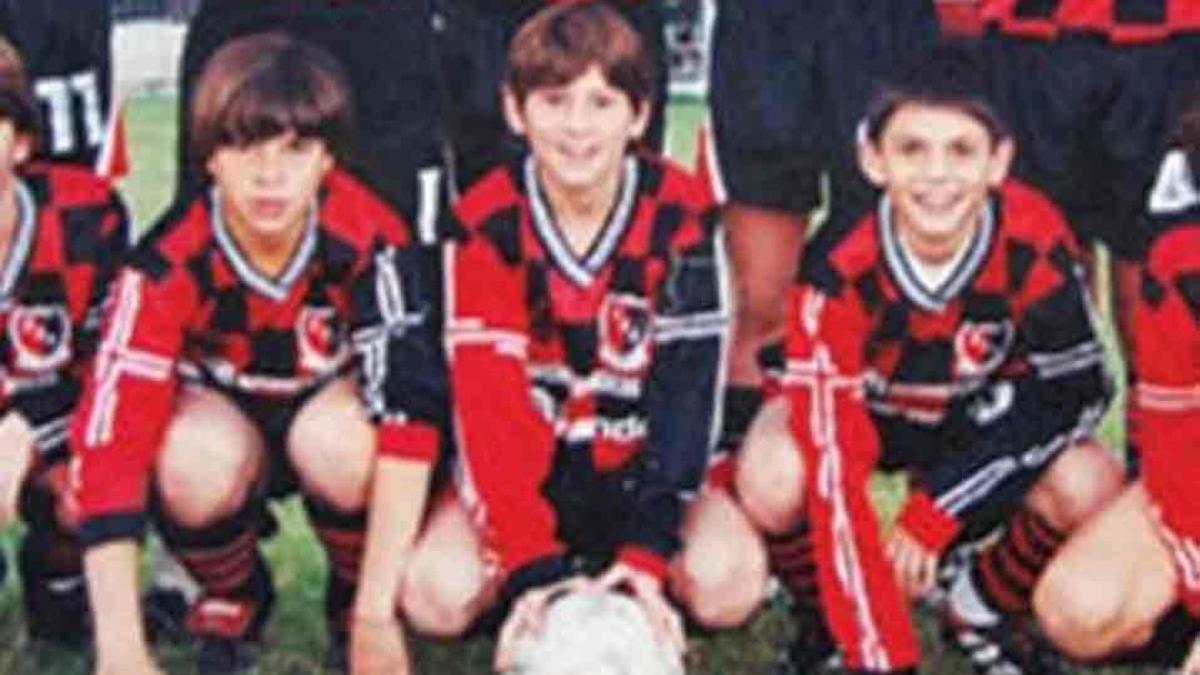 Messi ya batía récords con 10 años