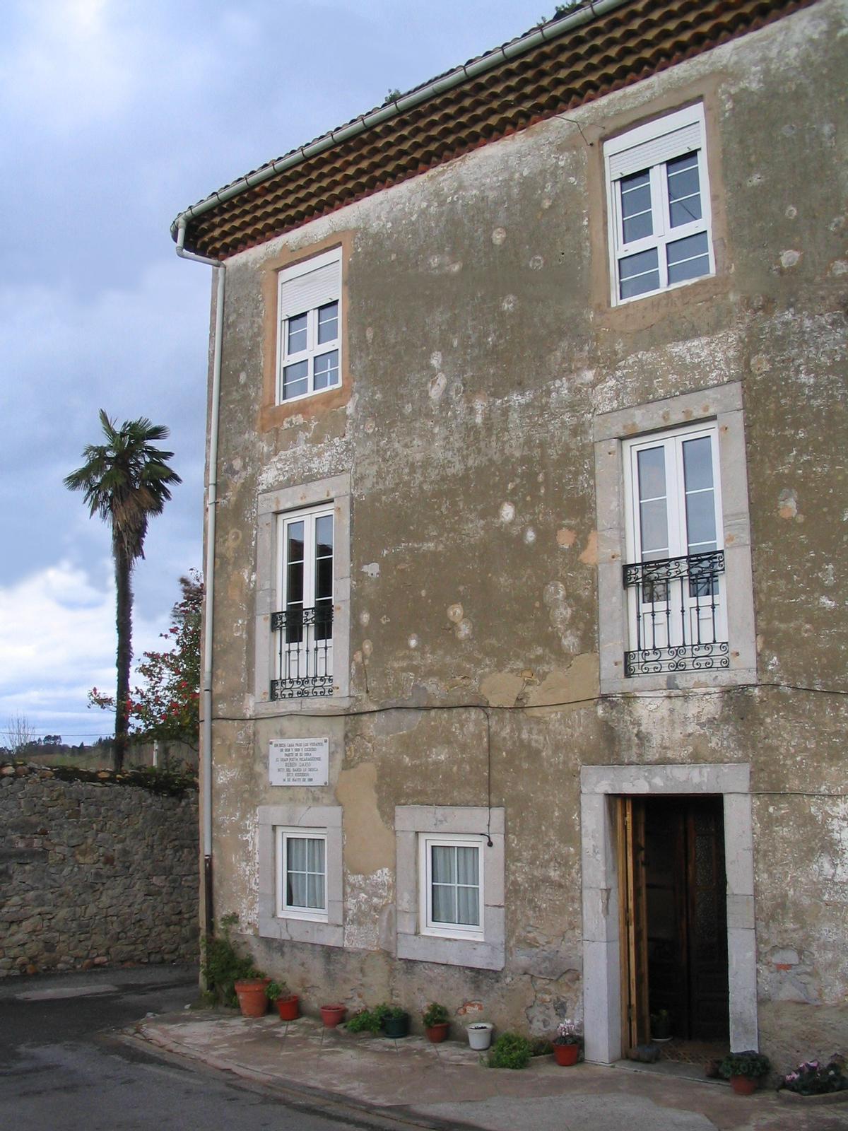 CASA DE RIBERAS DONDE VERANEO RUBEN DARIO