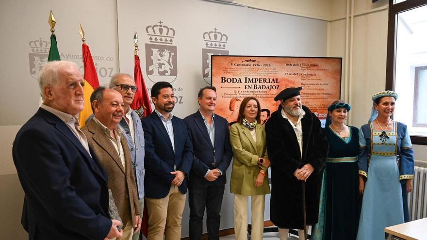 Badajoz celebra con Portugal 500 años de la boda de la infanta Isabel y Carlos V
