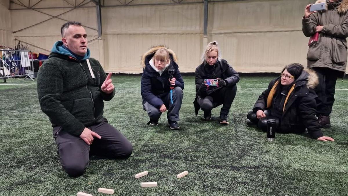 Figueroa, en una formación en Alemania