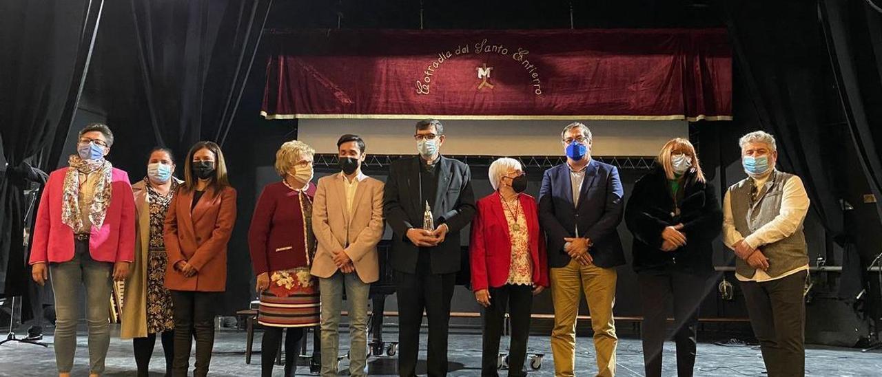 El acto de inauguración de la Semana Santa de El Campello.