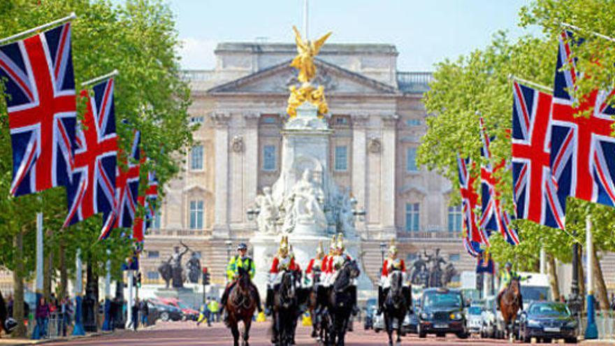 Imagen de archivo del Palacio de Buckingham, en Londres.