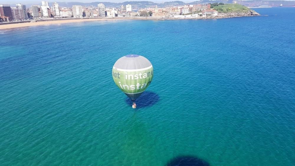 Las impresionantes imágenes de Gijón desde el aire