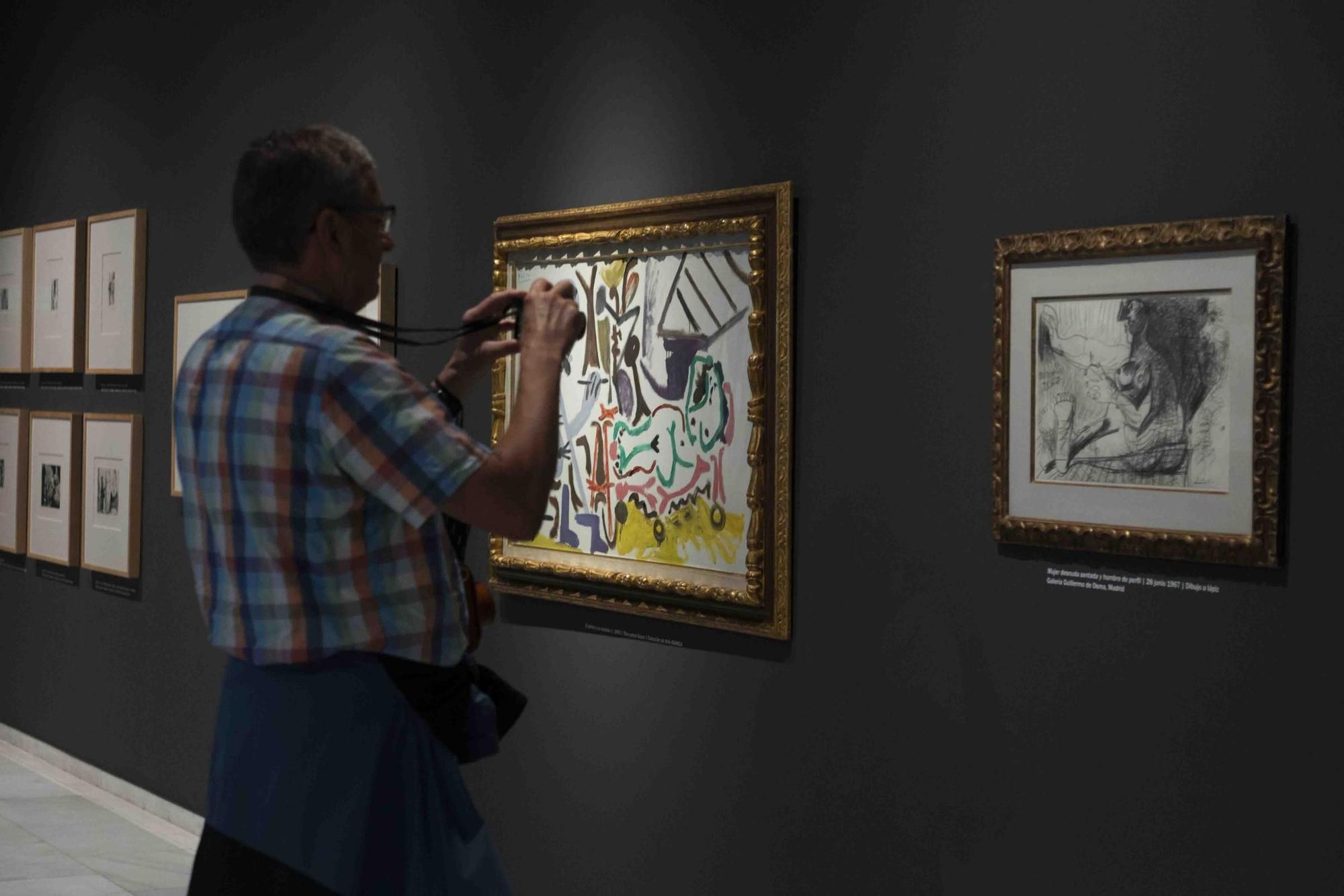 Picasso y la modelo