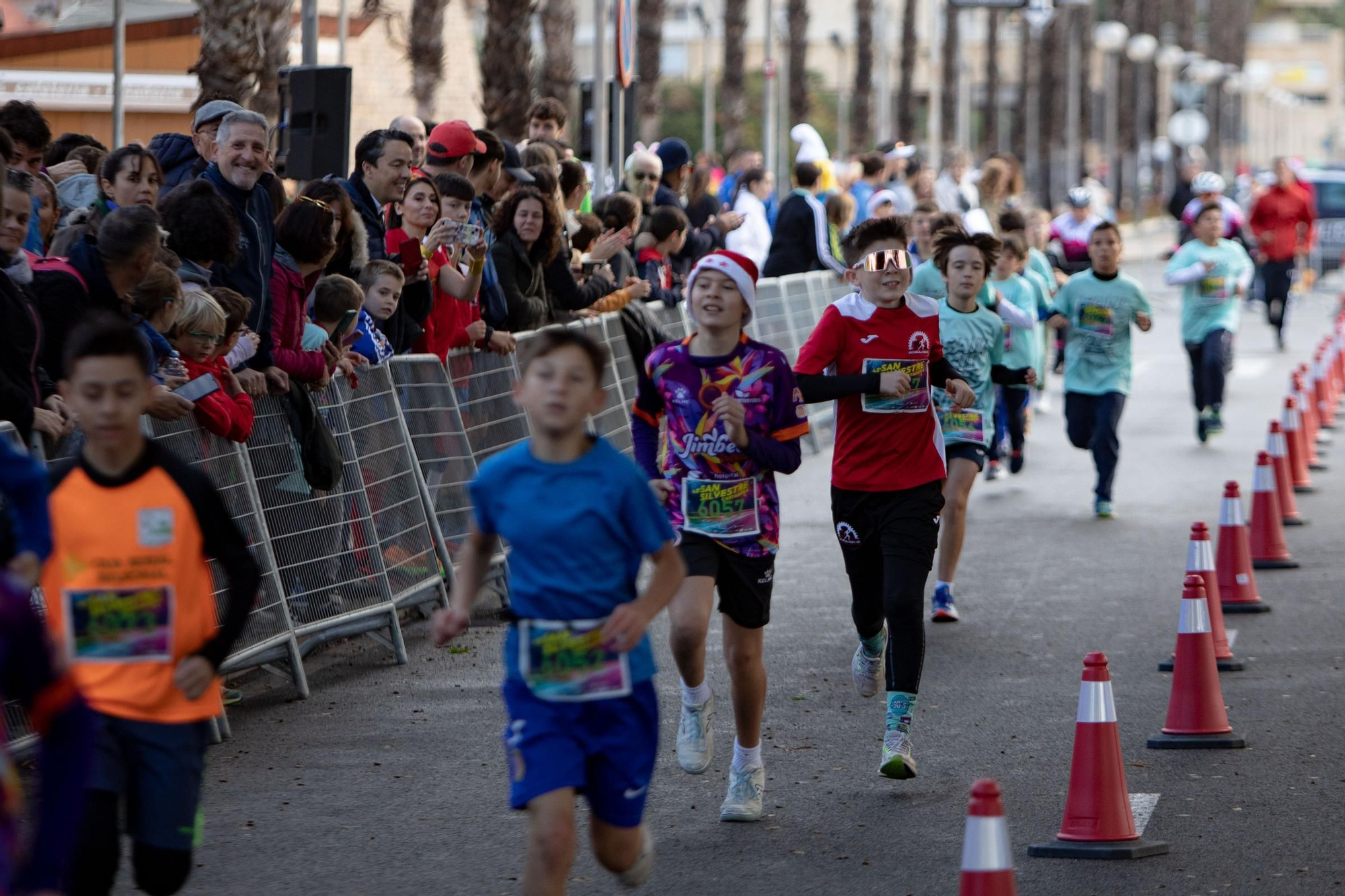 Las imágenes de la San Silvestre infantil 2024 en Cartagena