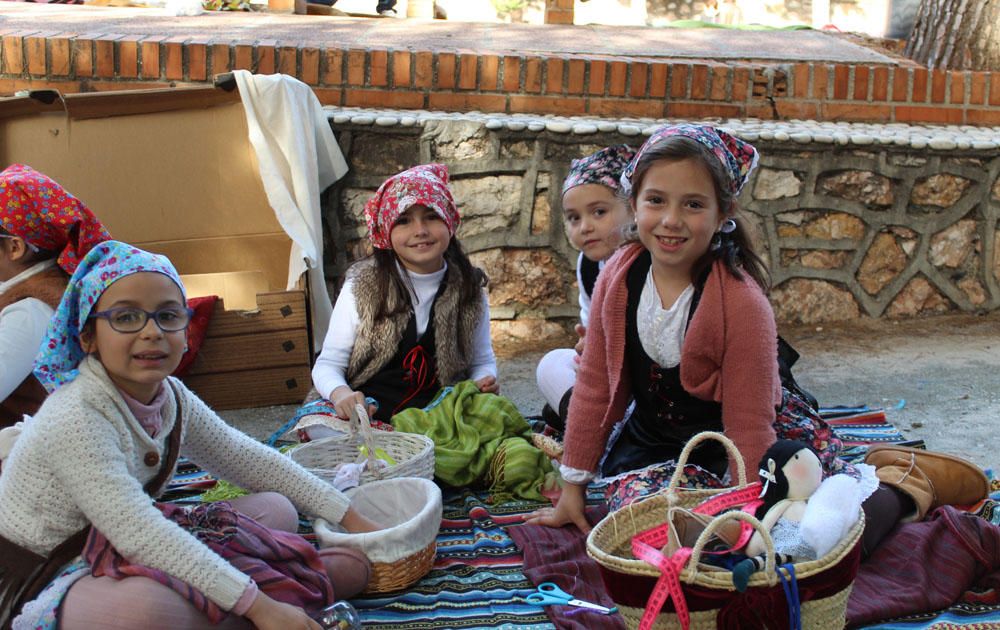 Belén viviente en el colegio de las Esclavas