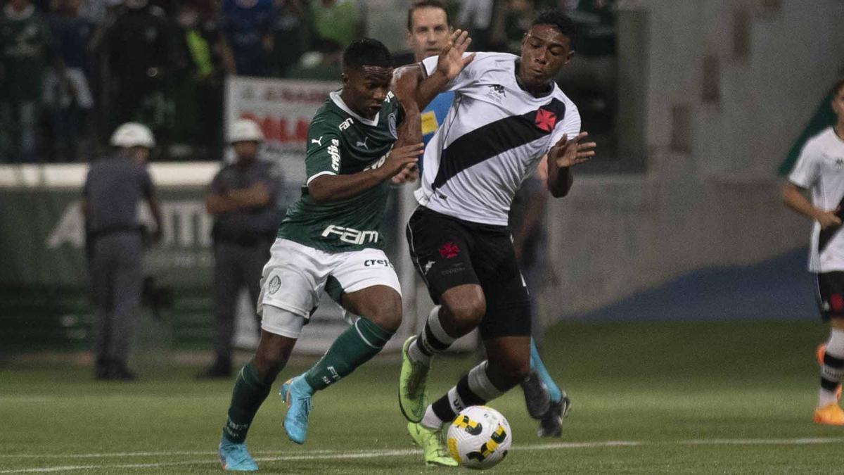 Endrick marcó dos goles al Vasco en la final de la Copa do Brasil Sub-17