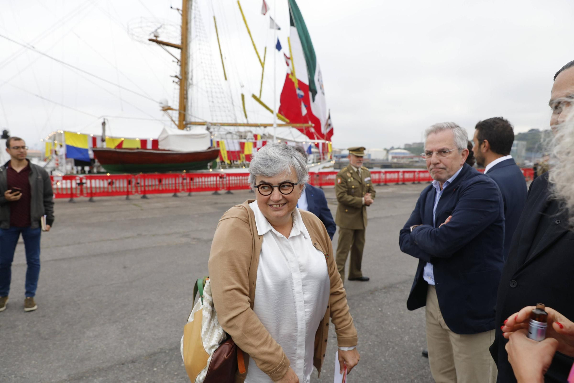En imágenes: Así es el «Cuauhtémoc», el imponente barco de México que acaba de llegar a Gijón