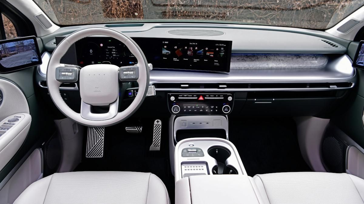 Interior del Hyundai Ioniq 9