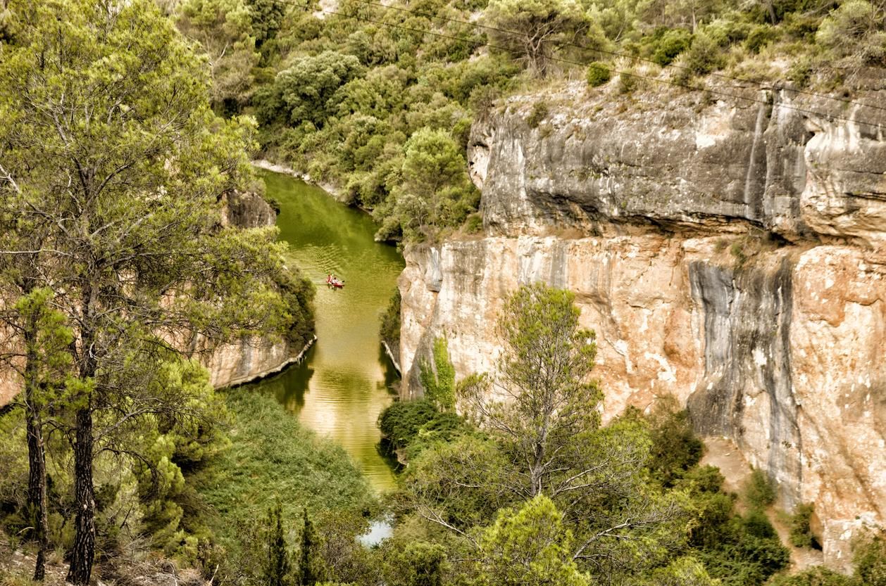 Vista del embalse de Bolarque.