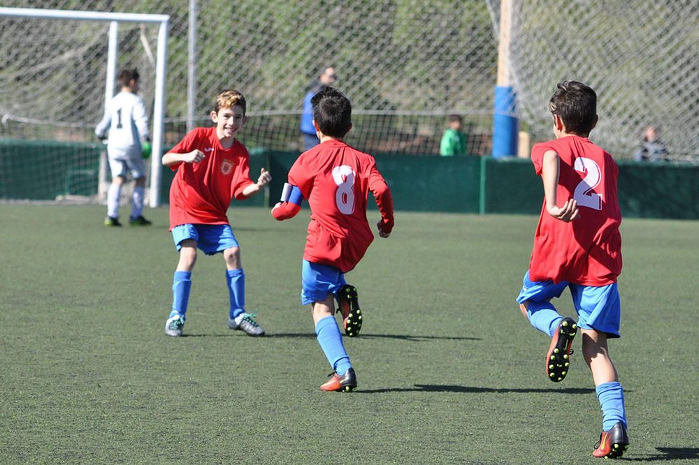 Fútbol base del fin de semana