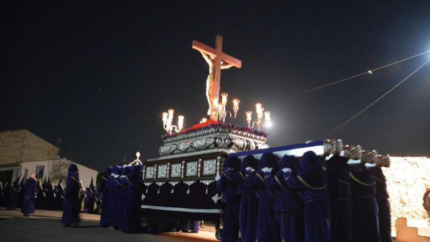 La cofradía de Llubí entrena para la procesión del Jueves Santos