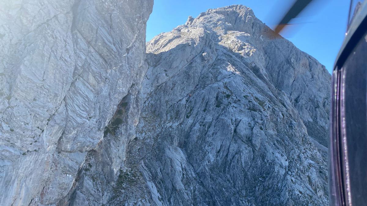 Rescate de montaña en Lena