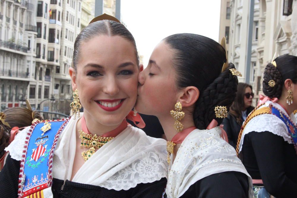 La fila alta: Paula Santarrufina y Lucía Guijarro.