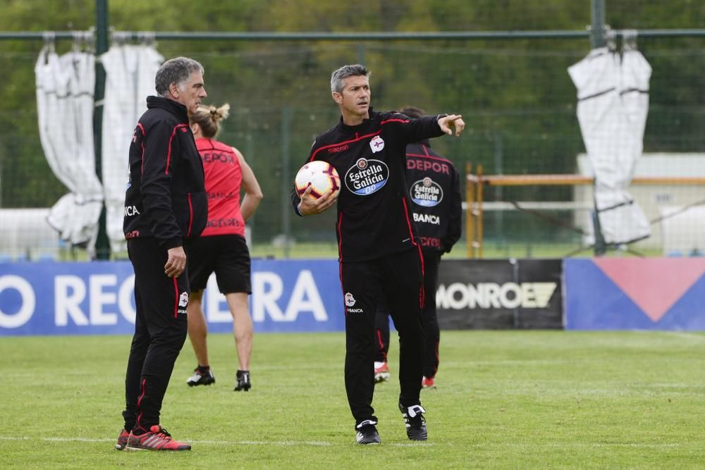 El Dépor vuelve al trabajo tras perder con Osasuna