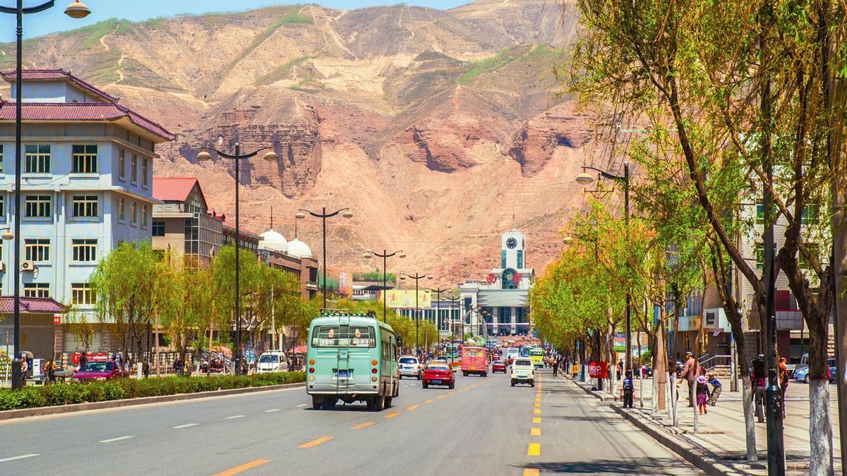 Calle principal de Xining