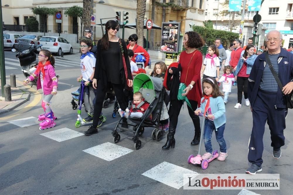 Marcha solidaria de Jesús-María por Haití