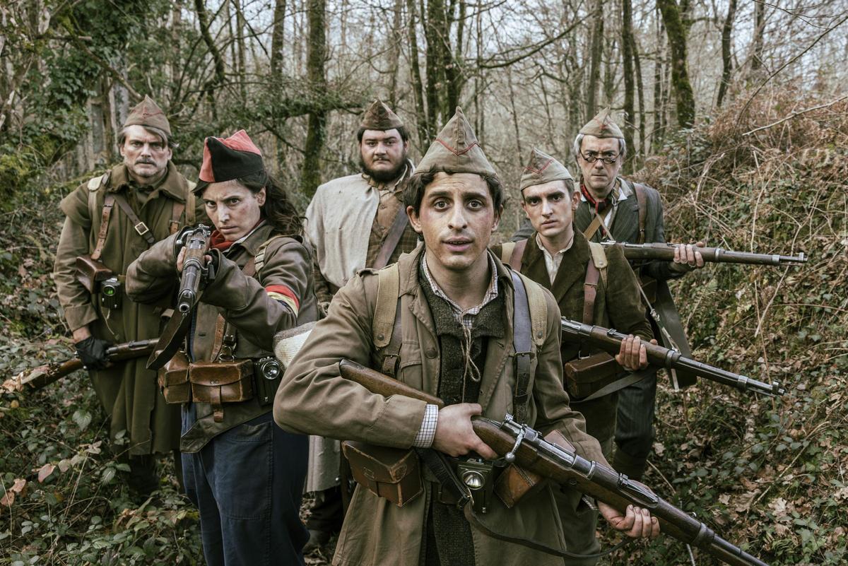 Una de las imágenes promocionales del filme sobre la vida de un joven Miguel Gila.