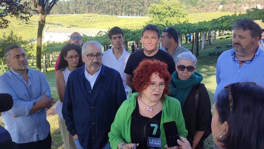 El BNG lleva mociones a todos los plenos de O Salnés para que se elimine la represa del río Umia