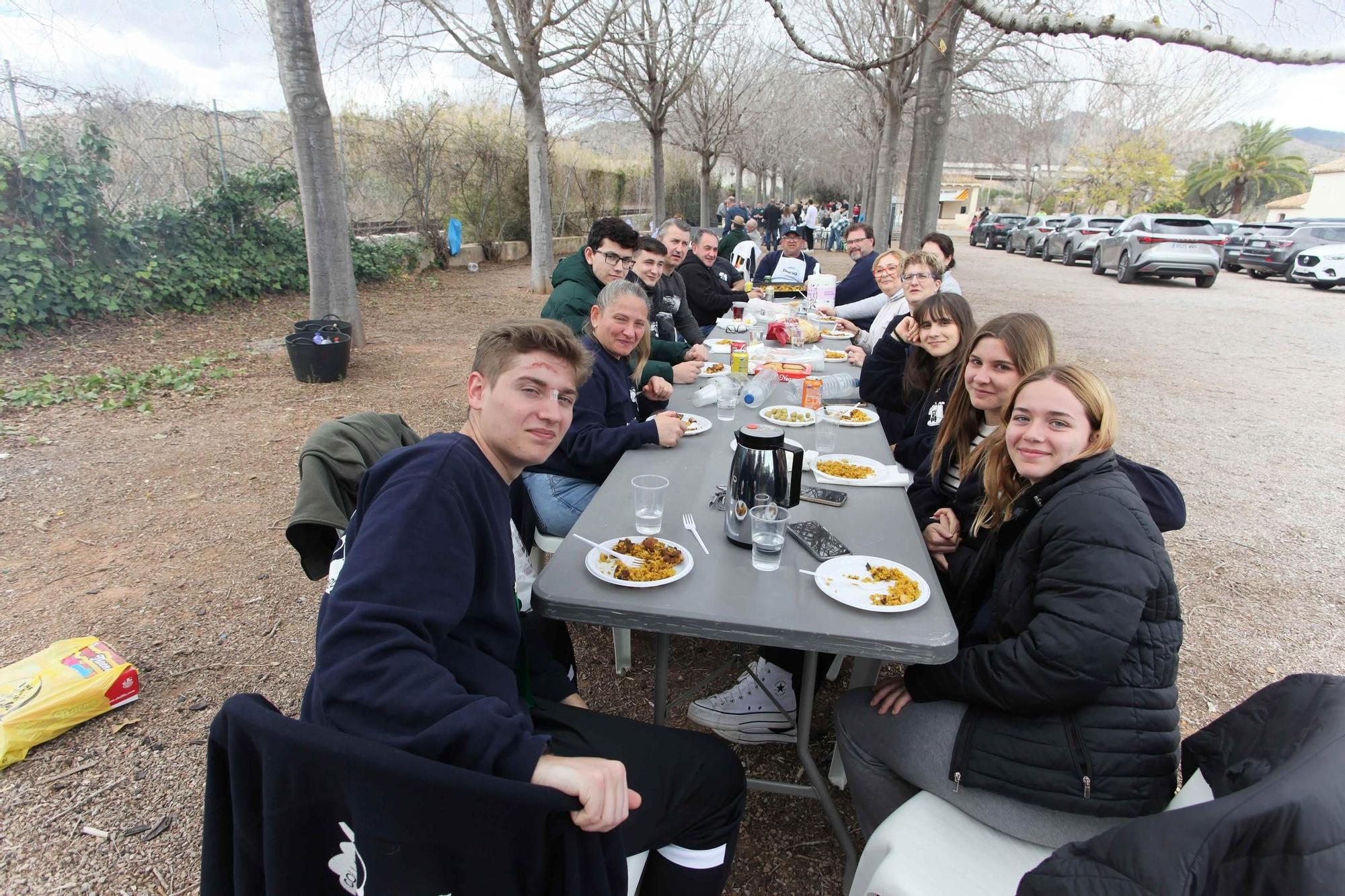 Concurso de paellas de la Germandat dels Cavallers en la Magdalena 2024