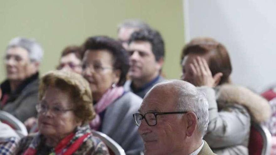 Juan Luis Rodríguez-Vigil, ayer, entre el público.