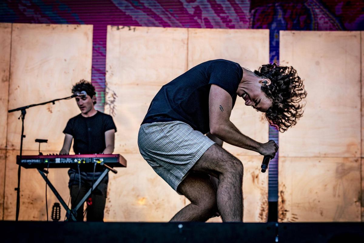 Guitarricadelafuente durante su actuación en la jornada inaugural del Primavera Sound.