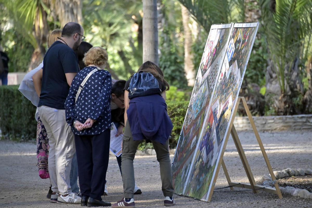 Así ha sido el scape room para reivindicar el Palmeral de Elche