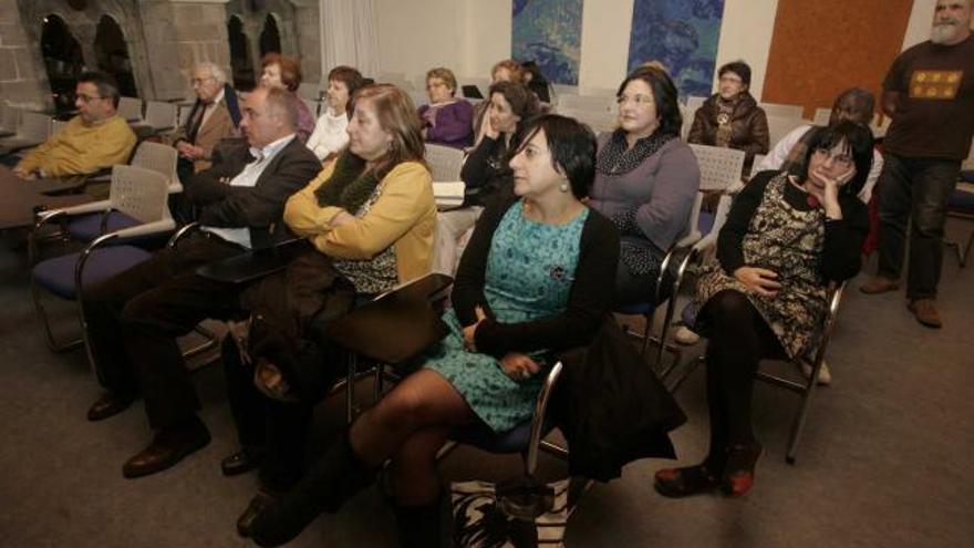 Participantes, ayer, en la presentación del proyecto.