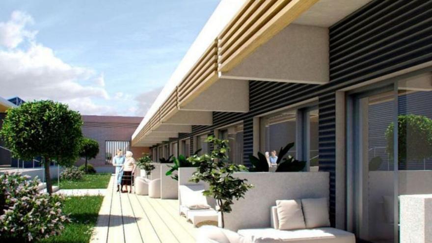 Recreación de la residencia de ancianos que se construirá en Muelas del Pan | CHANY SEBASTIÁN