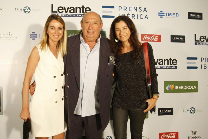 Francis Montesinos, Begoña Jorques y Angela Valero de Palma