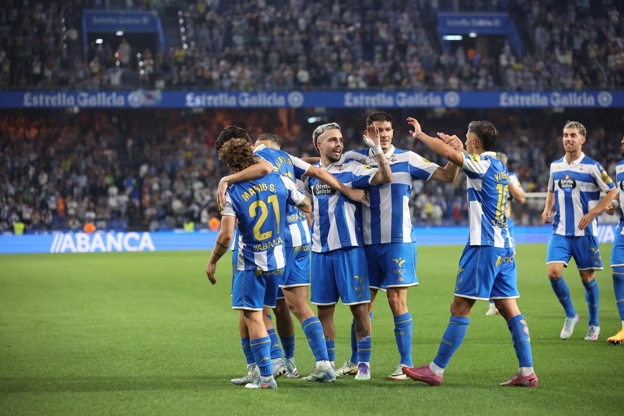 Las mejores imágenes del Deportivo - Huesca