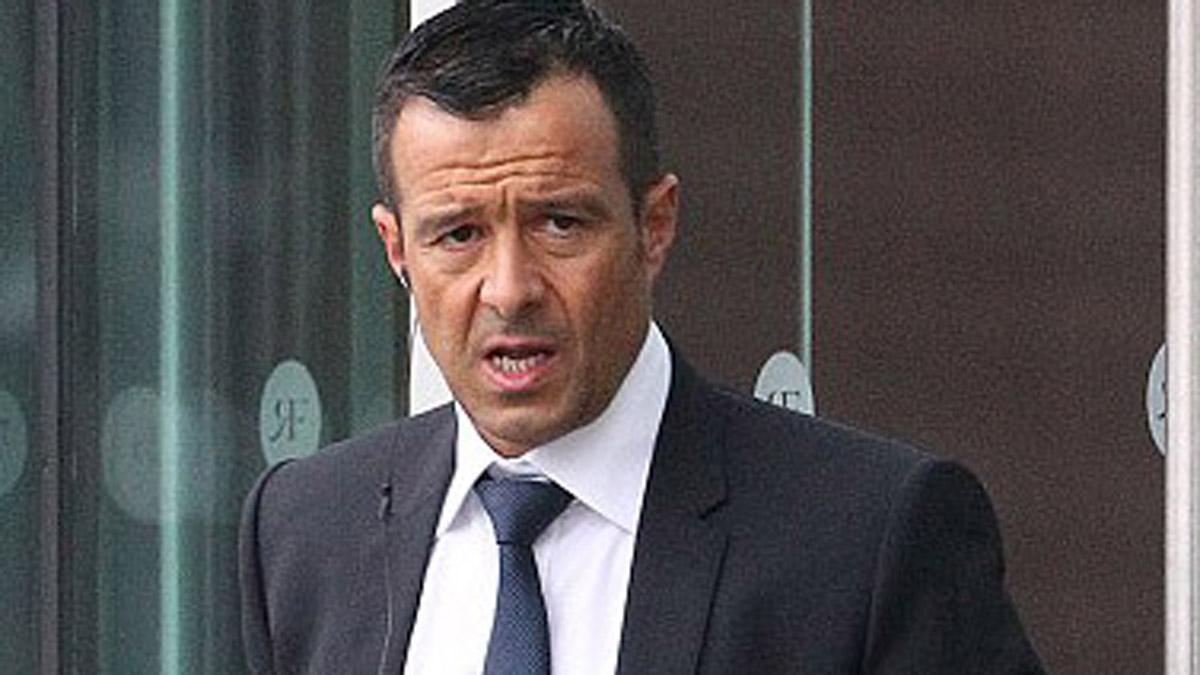 Jorge Mendes, representante del azulgrana Ansu Fati