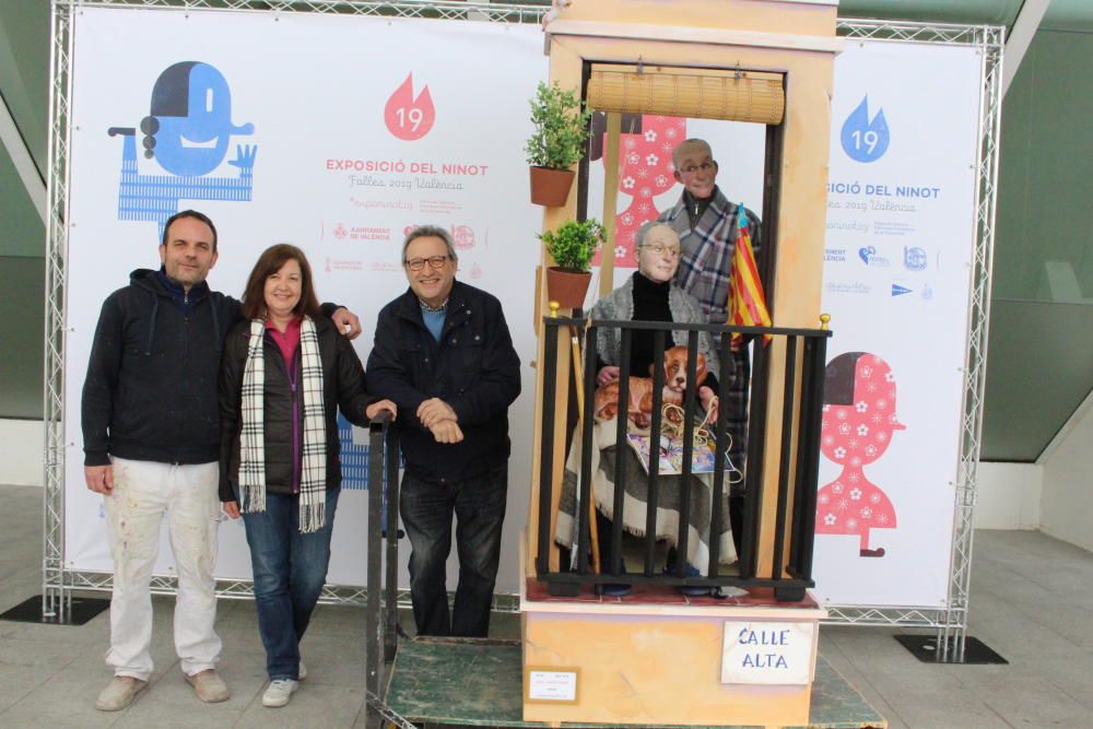 Primera jornada de entrega de Ninots en las Fallas 2019