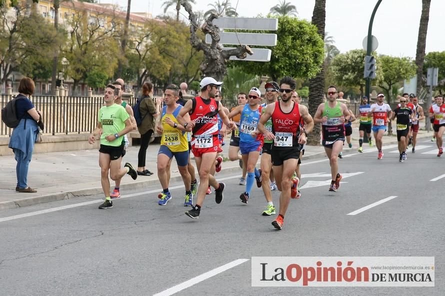 Media Maratón de Murcia: paso por la Avenida del Infante