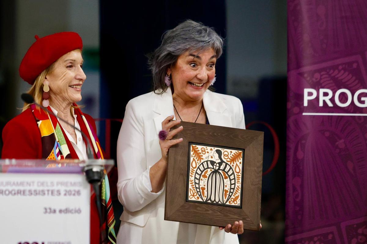 Dones Progressistes premia a la fiscal Peramato y a Dones de l'Horta Sud, por su labor en la dana Dones Progressistes premia a la fiscal Peramato y a Dones de l'Horta Sud, por su labor en la dana