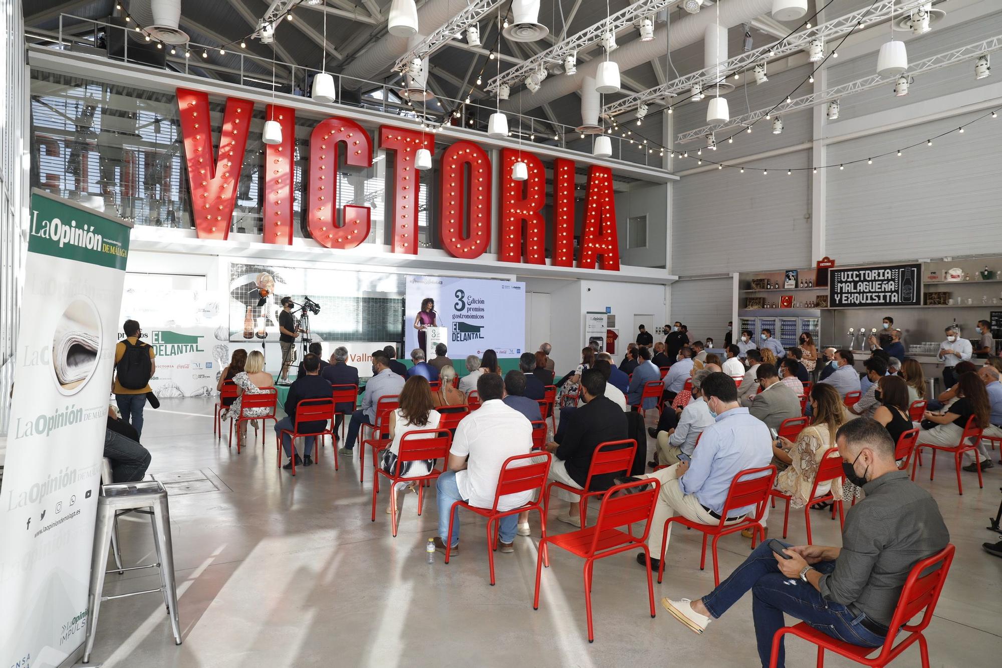 Gala de los premios El Delantal, en Cervezas Victoria