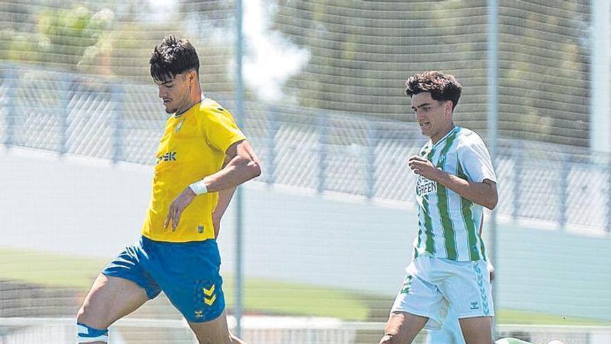 La UD Las Palmas, que cae de nuevo con el Betis, fuera de la Copa de Campeones juvenil