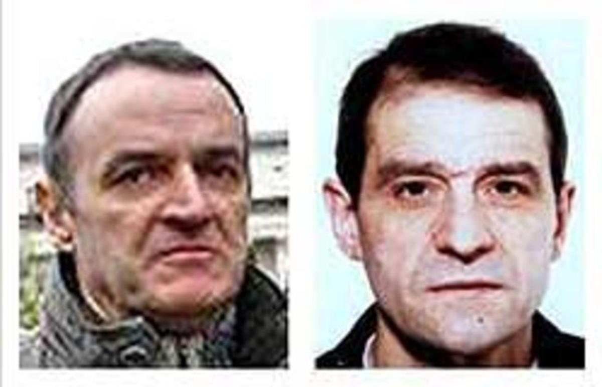 De Juana Chaos i Josu Ternera, en una imatge d’arxiu de la policia. De Juana Chaos i Josu Ternera, en una imatge d’arxiu de la policia.
