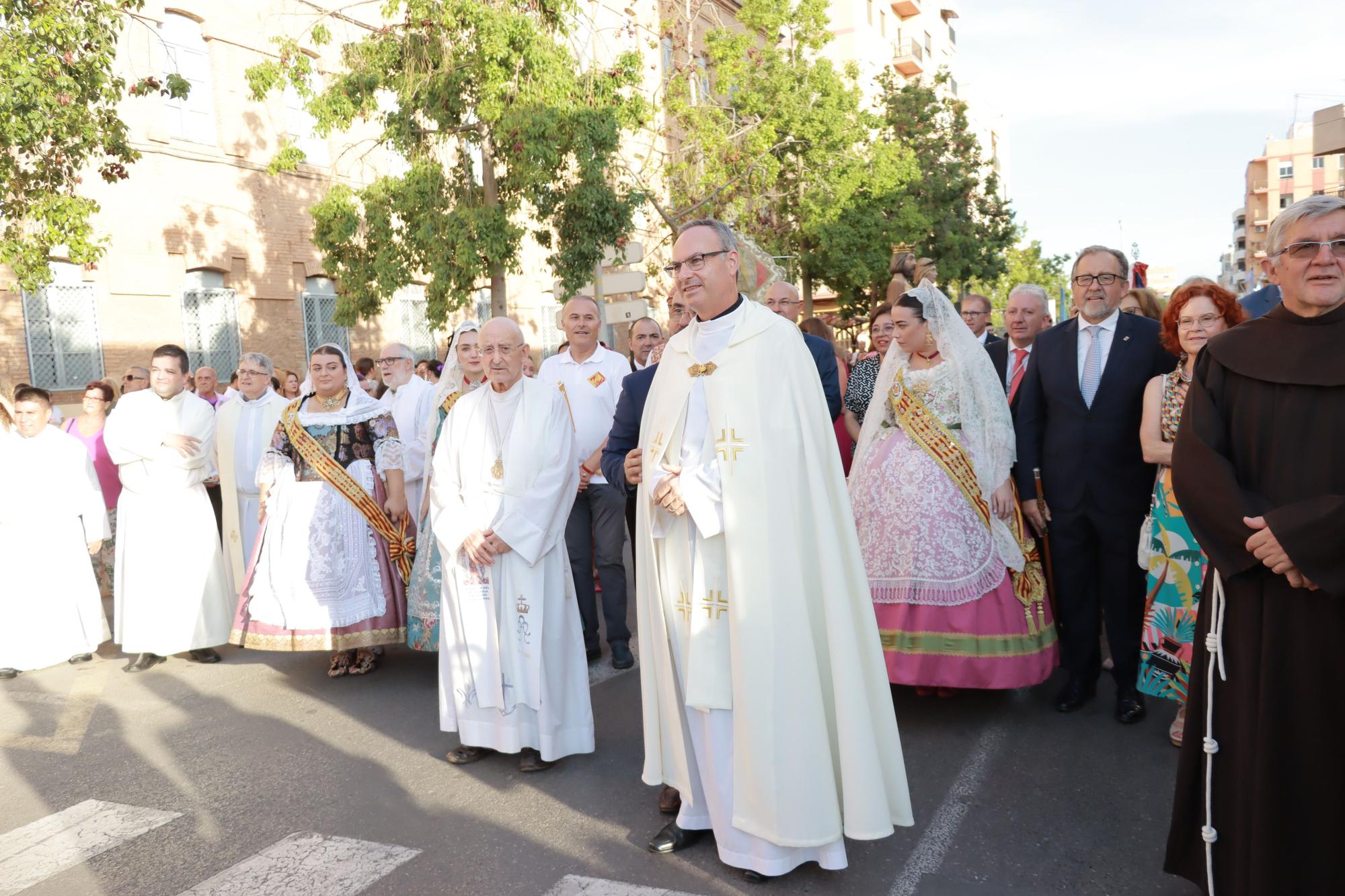 Las fotos de la 'baixà' de la Mare de Déu de Gràcia en Vila-real