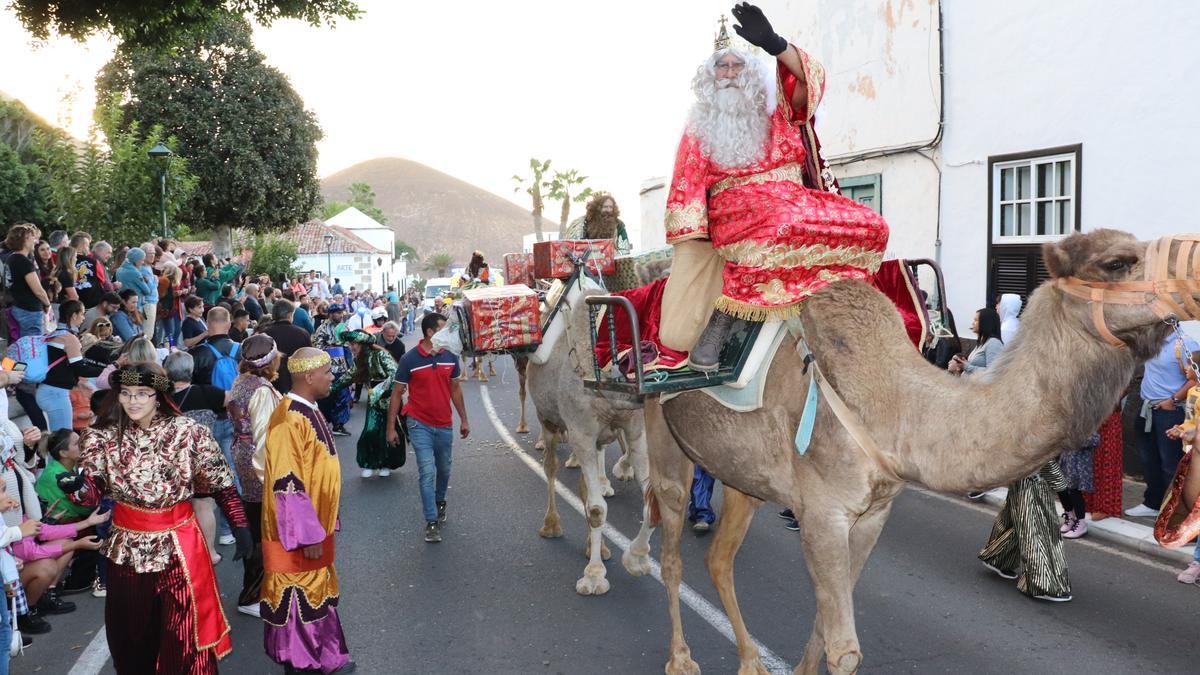 Cabalgata Reyes Magos 2023 en Yaiza