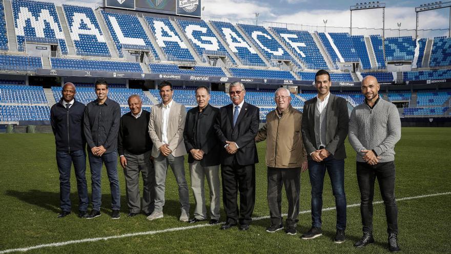 El Málaga CF y sus veteranos vuelven a caminar juntos