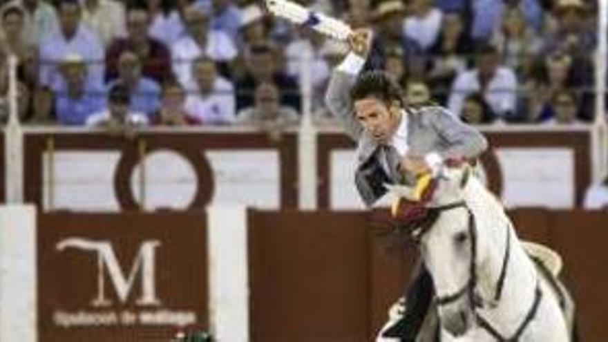 Leonardo Hernández, ayer en La Malagueta.