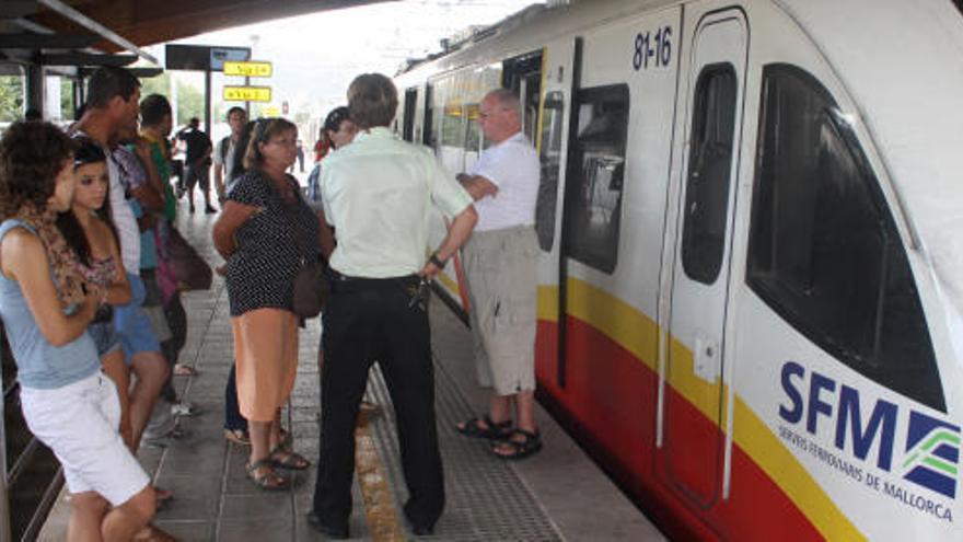 Zugverkehr zwischen Palma und Inca nach Unfall ausgesetzt