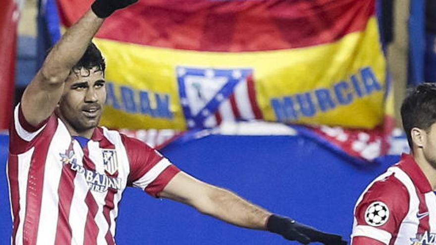 Diego Costa, siete tantos en cinco partidos