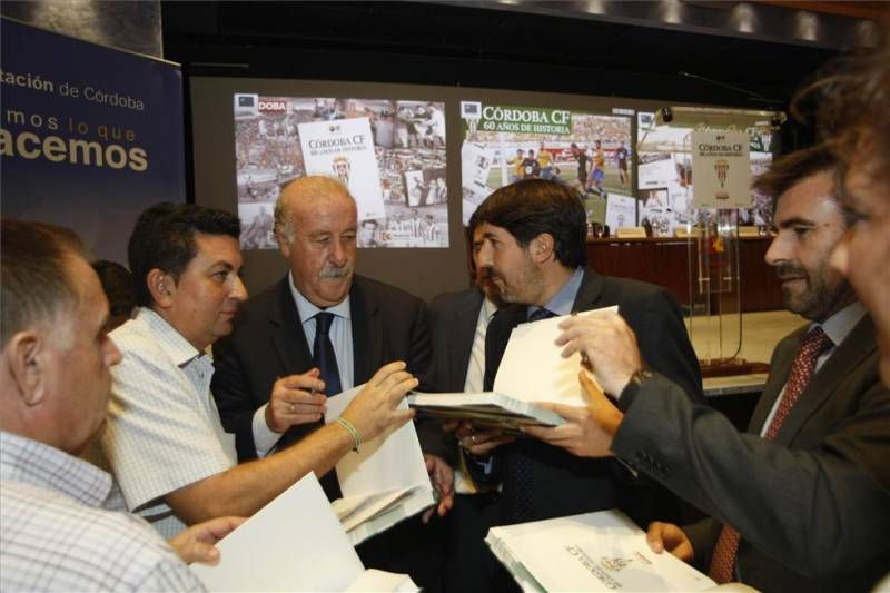 La presentación del libro 'Córdoba CF. 60 años de historia', en imágenes